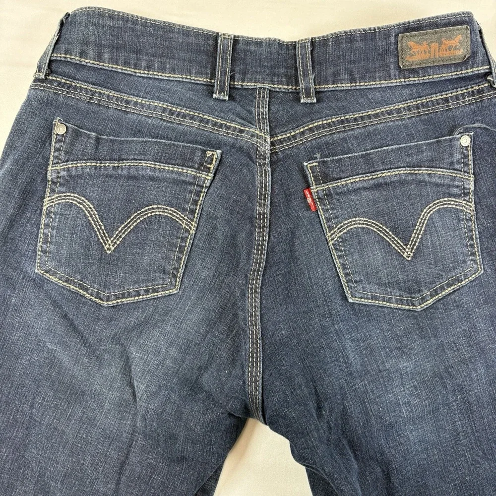 Levis 529 Curvy Skinny Jeans Womens 30x32‎ Dark Wash Stretch Modern Casual